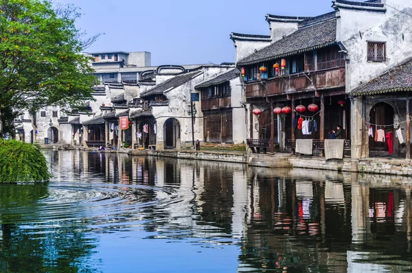 Stadt Nanxun China — Stockfoto