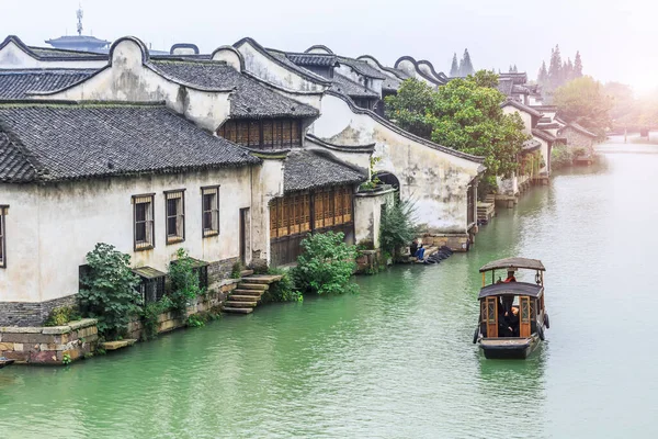 Cidade Água Jiangnan Wuzhen — Fotografia de Stock