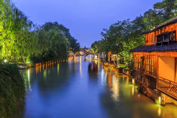 Ville Wuzhen Chine — Photo