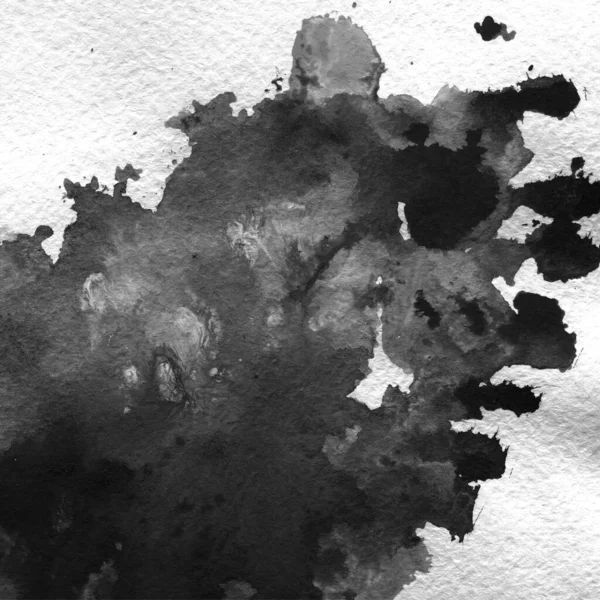 Encre Sur Fond Blanc — Photo