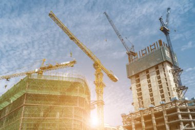 Kentsel şehirde inşaat