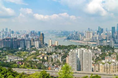 Şehir mimarisi ve ufuk çizgisi