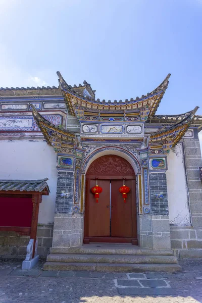 Traditionelle Architektur Von Yunnan Bai — Stockfoto