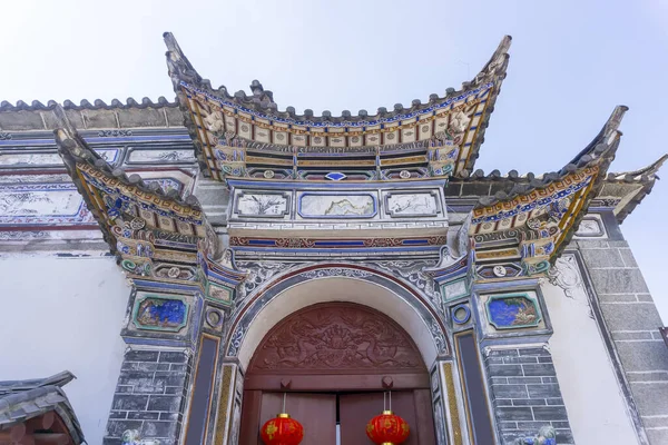 Traditionelle Architektur Von Yunnan Bai — Stockfoto