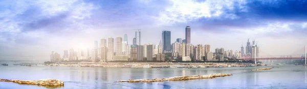 Skyline Urban Architectural Landscape Chongqing — Stock Photo, Image