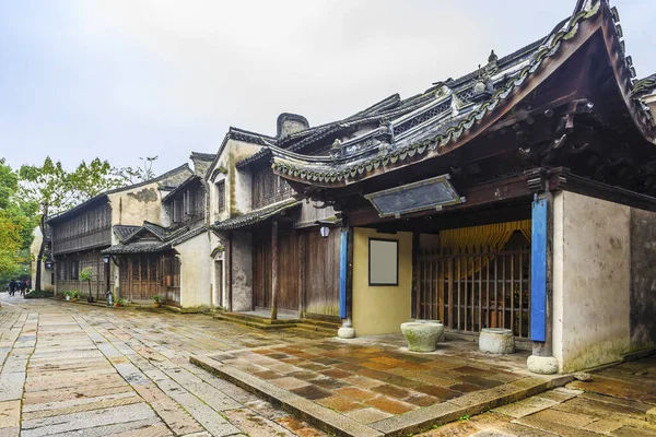 Jiangnan Πόλη Του Νερού Wuzhen — Φωτογραφία Αρχείου