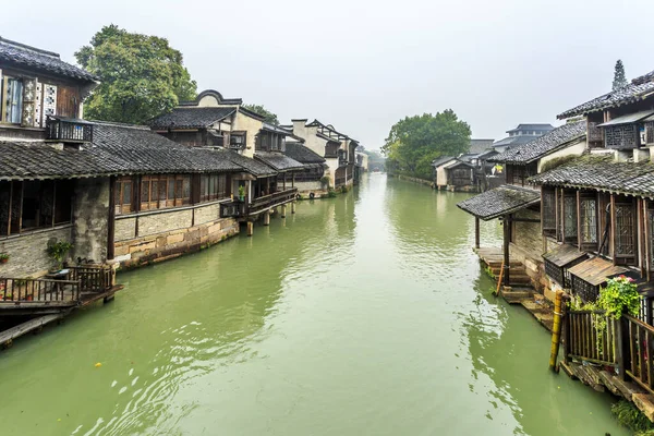 Cidade Água Jiangnan Wuzhen — Fotografia de Stock