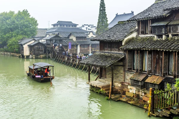 Wuzhen Miasto Chinach — Zdjęcie stockowe