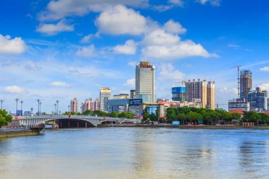 Ningbo kentsel mimari manzarası