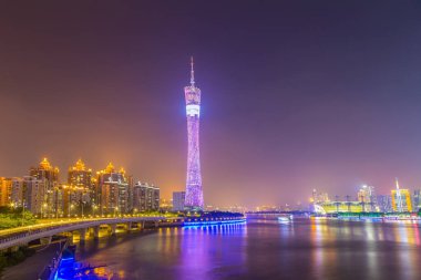 Şehrin mimari manzarası Ben ve güzel gökyüzü