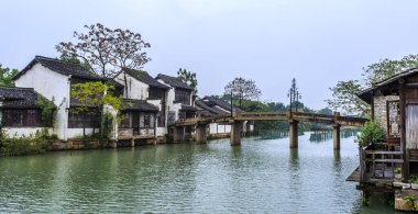 Çin 'in Wuzhen kasabası