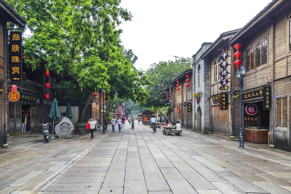 Fuzhou Street Chinach — Zdjęcie stockowe