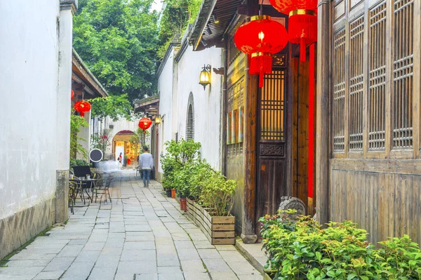 Fuzhou Street Στην Κίνα — Φωτογραφία Αρχείου
