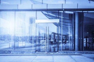 Düşük açılı bir açıdan gökdelenler 