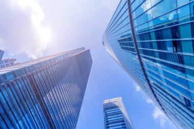 Lujiazui, Şangay 'da kentsel mimari manzara