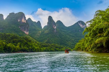 Çin 'deki manzara manzarası