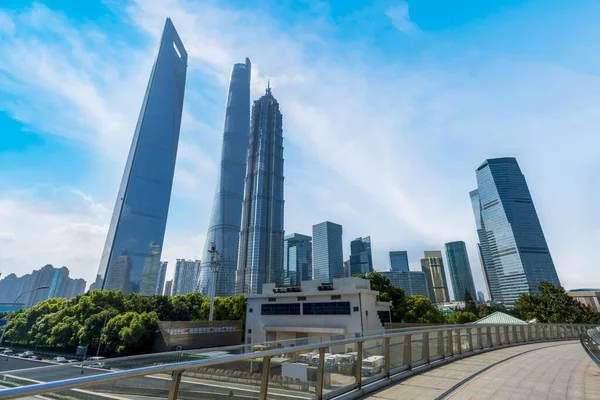 Lujiazui, Şangay 'da kentsel mimari manzara