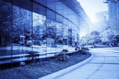 Modern tavanın düşük açılı görüntüsü