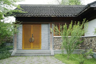 Çin klasik bahçe duvarı