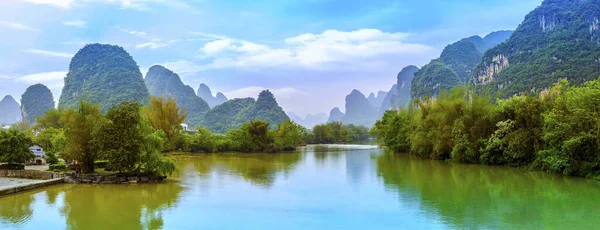 桂林丽江美丽的自然景观 — 图库照片