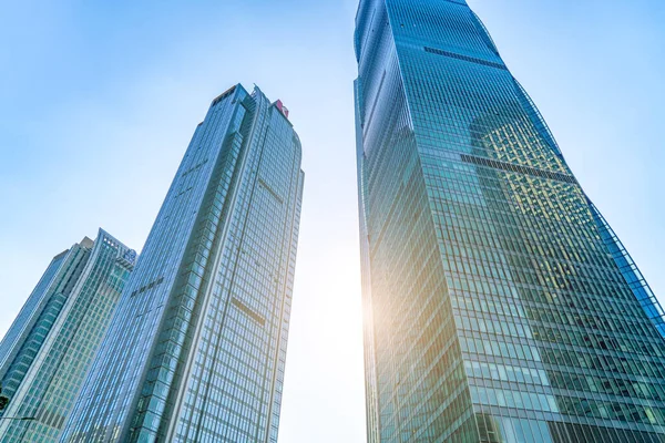 stock image The modern office close-up is in the city of China.