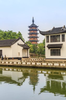 Çin Klasik Bahçeleri 'nin mimari manzarası