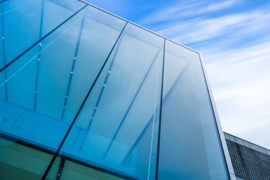 Çin 'in kentsel şehrinde modern mimari