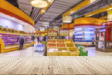 Bulanık alışveriş arkaplan görüntüsü