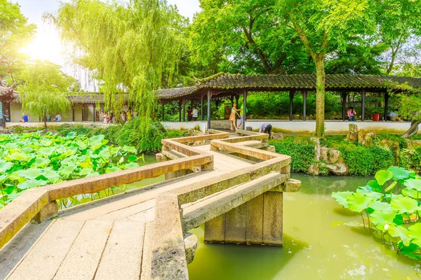 Suzhou gardens in China