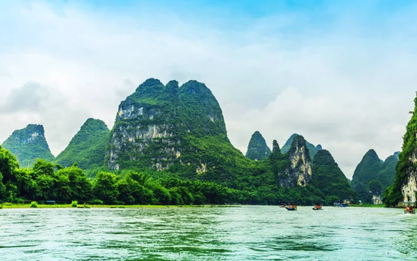 Guilin Lijiang Landschap Landschap — Stockfoto