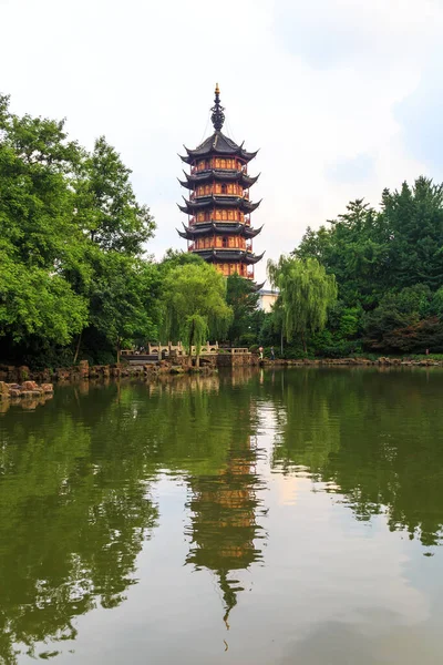 中国古典园林的建筑景观 — 图库照片
