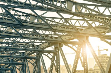 Çin 'de çelik yapı binası.