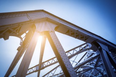 Çin 'de çelik yapı binası.