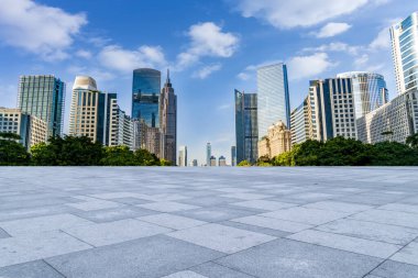  Guangzhou kentsel c 'nin boş kare döşeme umutları