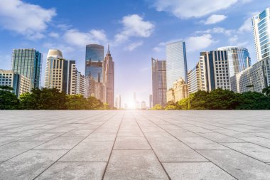  Guangzhou kentsel c 'nin boş kare döşeme umutları