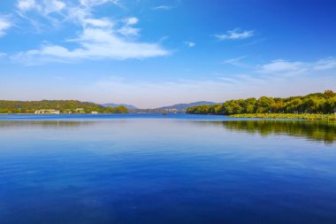 Hangzhou Batı Gölü Güzel manzara
