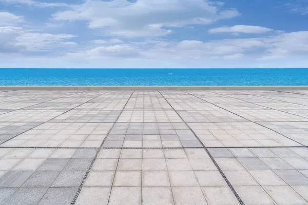 Der Boden Und Das Meer Des Platzes — Stockfoto