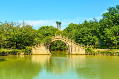 Çin Klasik Bahçeleri 'nin mimari manzarası