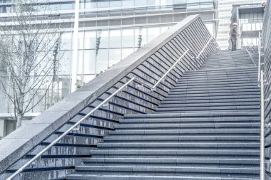 Finans bölgesinin açık arazisi