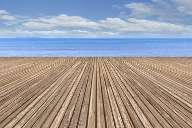 Meydanın zemin ve denizi