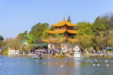 Çin 'deki Kunming Parkı