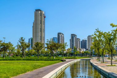 Çin 'deki Şehir Meydanı