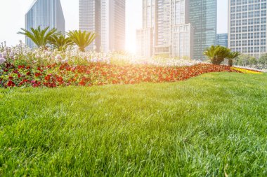 Çin 'deki Şehir Meydanı