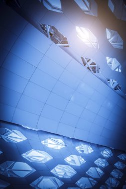 Modern ofis Çin 'de yakın plandadır.