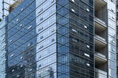 Modern ofis Çin 'de yakın plandadır.