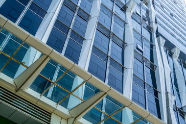 Modern ofis Çin 'de yakın plandadır.