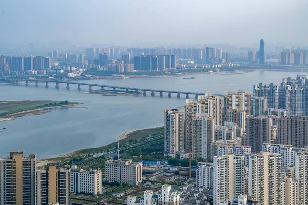 Bird Eye View Urban Architectural Landscape Nancha — Stock Photo, Image