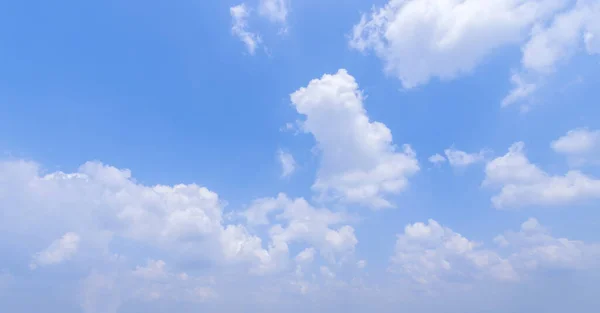 Sunny Sky Blue Sky White Clouds — Stock Photo, Image