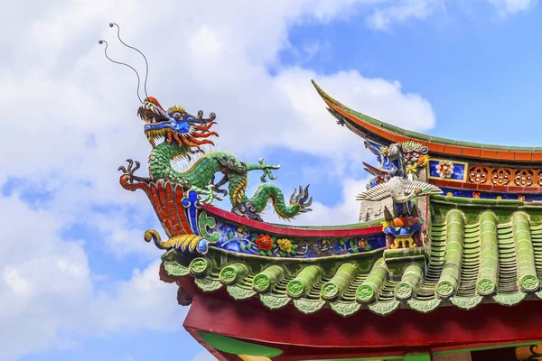 Chinesische Architektur Trennt Sich Von Blauem Himmel — Stockfoto