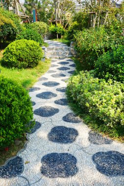 Çin klasik mimari manzarası